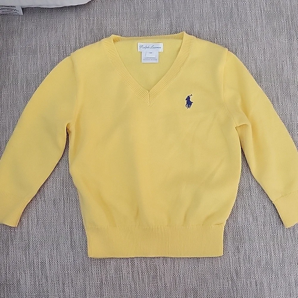 Ralph Lauren v neck sweater